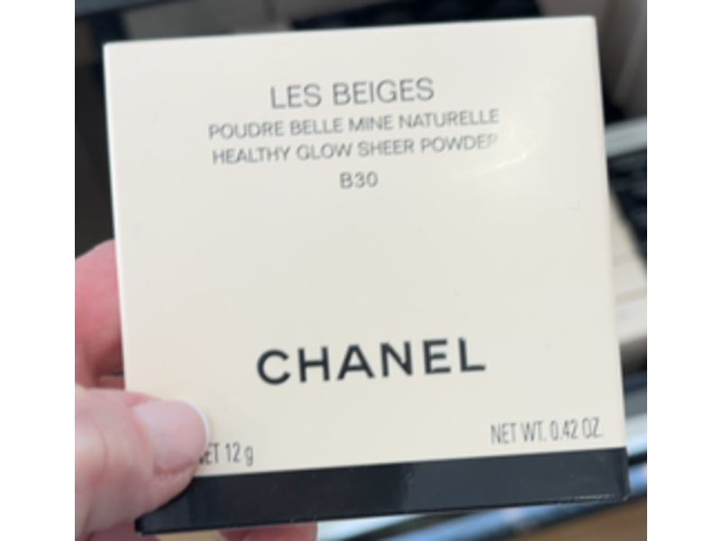 Chanel Les Beiges Healthy Glow Sheer Powder, B30, 0.42 oz/12 g