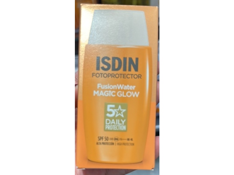 ISDIN Fotoprotector Fusion Water Magic Glow, SPF 50 PA++++, 50 mL