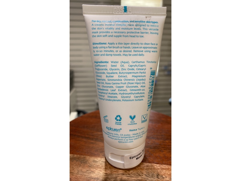Epicuren Discovery Hydrating Mineral Mask, 2.5 fl oz/74 mL