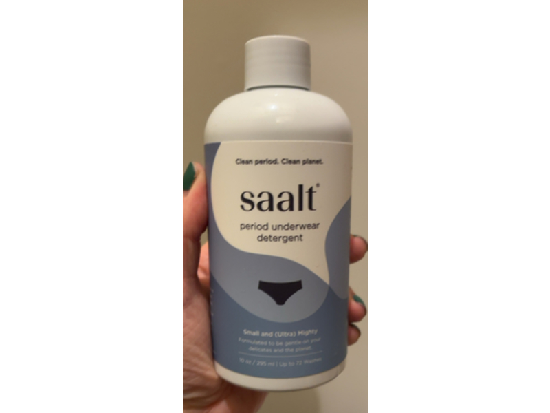 Saalt Period Underwear Detergent, Essential Citrus & Water Lily Scent, 10 oz/295 mL