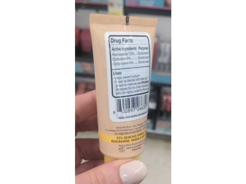 Nyx Professional Makeup Buttermelt Glaze Soft Glow Skin Tint, SPF 30, 01 Whipped Butta, 1.01 fl oz/30 mL