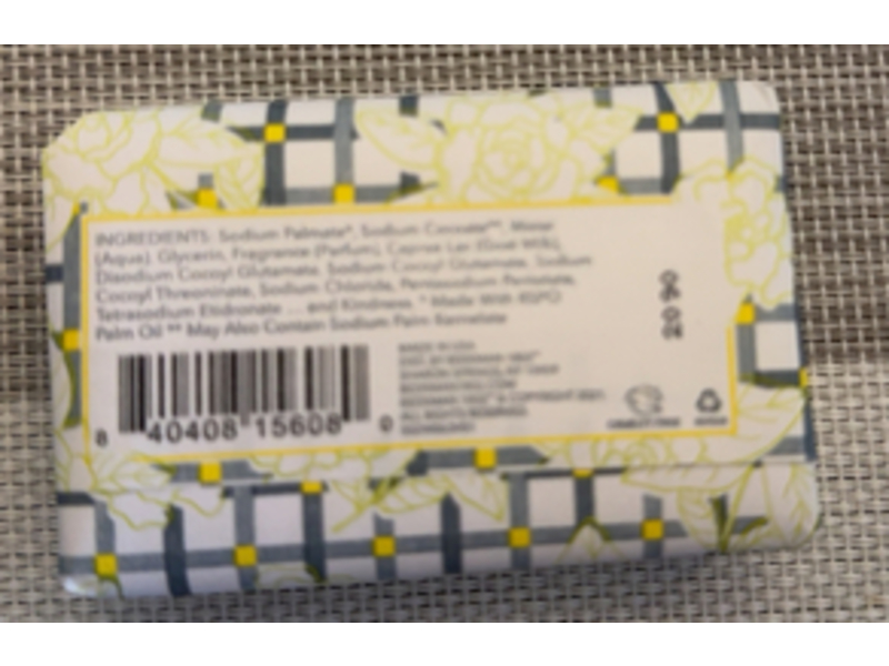 Beekman 1802 Goat Milk Bar Soap, Garden of Gardenia, 3.5 oz/99 g