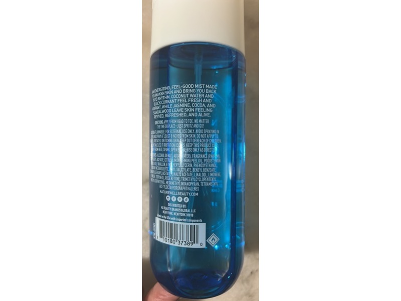 NatureWell Hair & Body Fragrance Mist, Groovy, 8 fl oz/236 mL