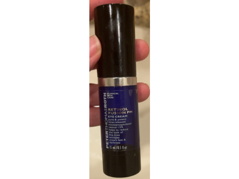Peter Thomas Roth Retinol Fusion PM Eye Cream, 0.5 fl oz/15 mL