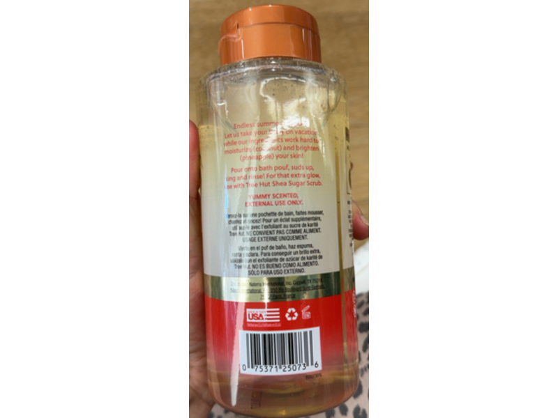 Tree Hut Coco Colada Foaming Gel Wash, Radiant & Refresh, Pineapple + Coconut, 18 fl oz/532 mL