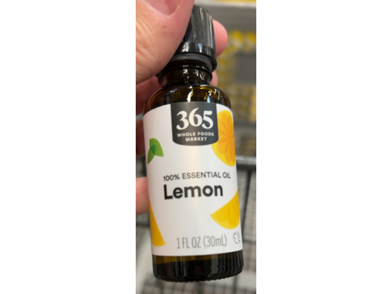 365 Whole Foods Market 100% Essential Oil, Lemon, 1 fl oz/30 mL