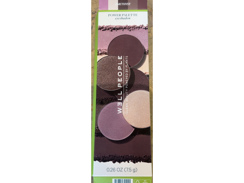 Well People Power Palette Eyeshadow, Amethyst, 0.26 oz/7.5 g