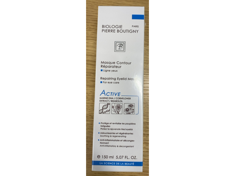 Biologie Pierre Boutigny Repairing Eyelid Mask, 5.07 fl oz/150 mL