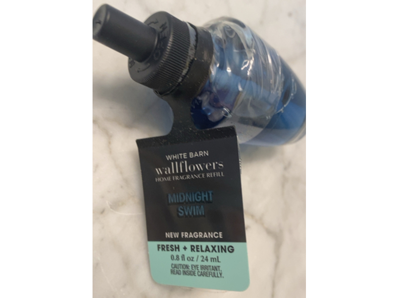 White Barn Wallflower's Home Fragrance Refill, Midnight Swim, 0.8 fl oz/24 mL