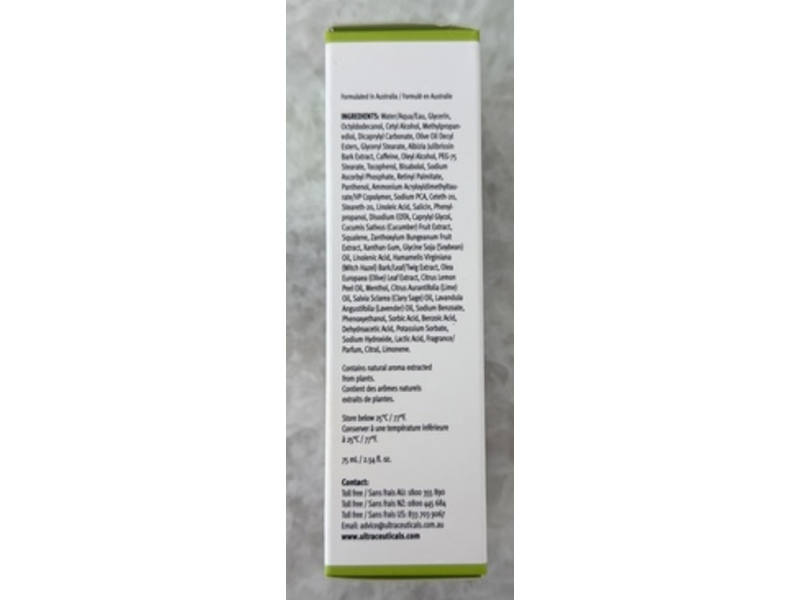 Ultraceuticals Ultra Energising Facial Mask, 2.54 fl oz/75 mL