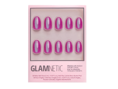 Glamnetic Press On Nails, Berry Fizz, 0.07 fl oz/2 mL