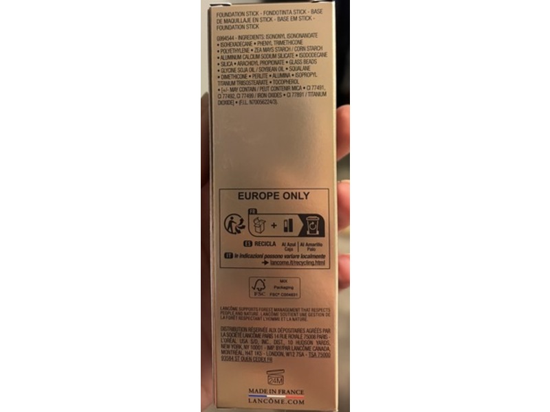 Lancome Teint Idole Shape Stick, 220 Buff Neutral, 0.31 oz/9 g