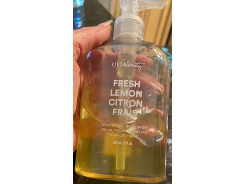 Ultabeauty Scented Gel Hand Wash, Fresh Lemon, 9 fl oz / 266 mL