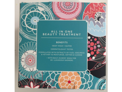 Spongella All In One Beauty Treatment Body Wash + Buffer Duo, 5.5 oz