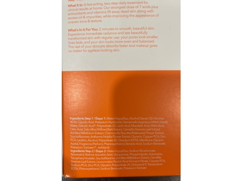 Dr. Dennis Gross Daily Peel, Extra Strength, 0.07 fl oz/2.2 mL, Count 60