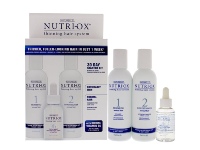 Nutri-Ox Thinning Hair System Starter Kit, Biotin+Vitamin B6