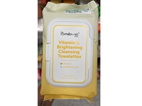 The Creme Shop Brightening Cleansing Towelettes, Vitamin C & Hyaluronic Acid, 120 Count, Pack Of 2 - Image 2