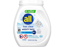 All The Original Mighty Pacs Laundry Detergent, The Original, 80 Pacs, 52.9 oz/1.50 kg - thumbnail 1