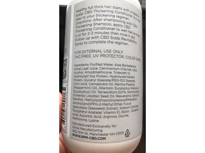 RPM CBD Thickening Conditioner, 8.4 oz/250 mL