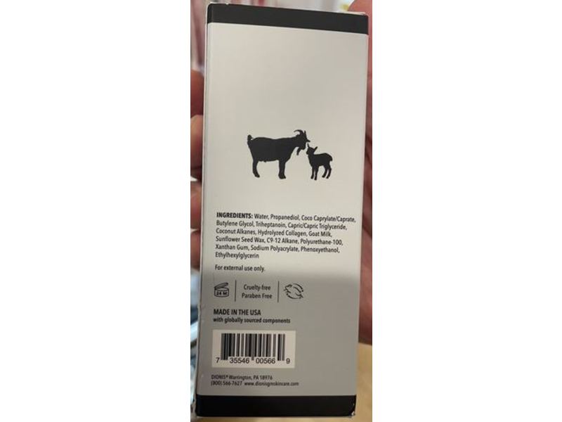 Dionis Goat Milk Body Serum with Collagen, 4 fl oz/118 mL