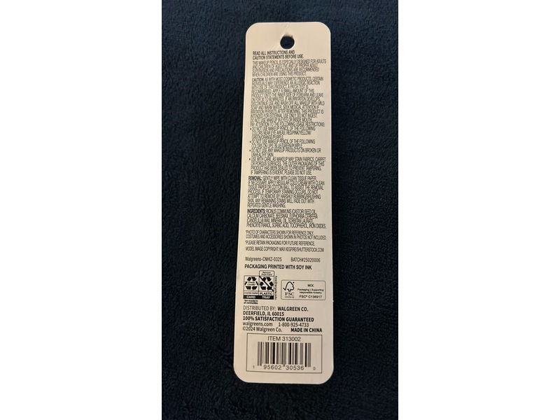 Walgreens Happy Halloween Makeup Pencil, Black, 0.04 oz/1.1 g