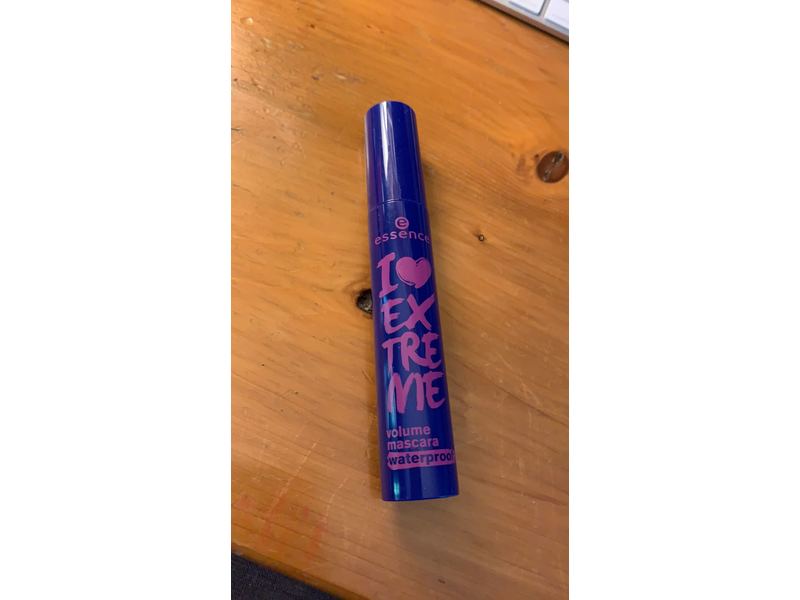 Essence I Love Extreme Waterproof Volume Mascara, Black, 0.40 fl oz/12 mL