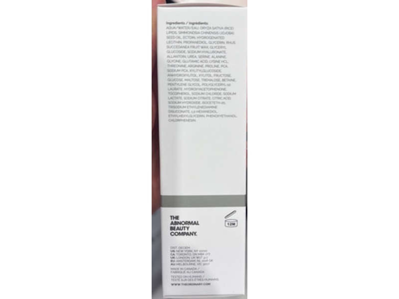 The Ordinary Rice Lipids + Ectoin Microemulsion, 2 fl oz/60 mL