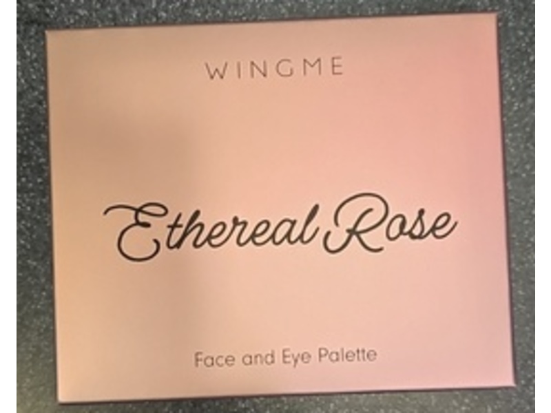 Wingme Ethereal Rose Eye and Face Palette, Light/Medium