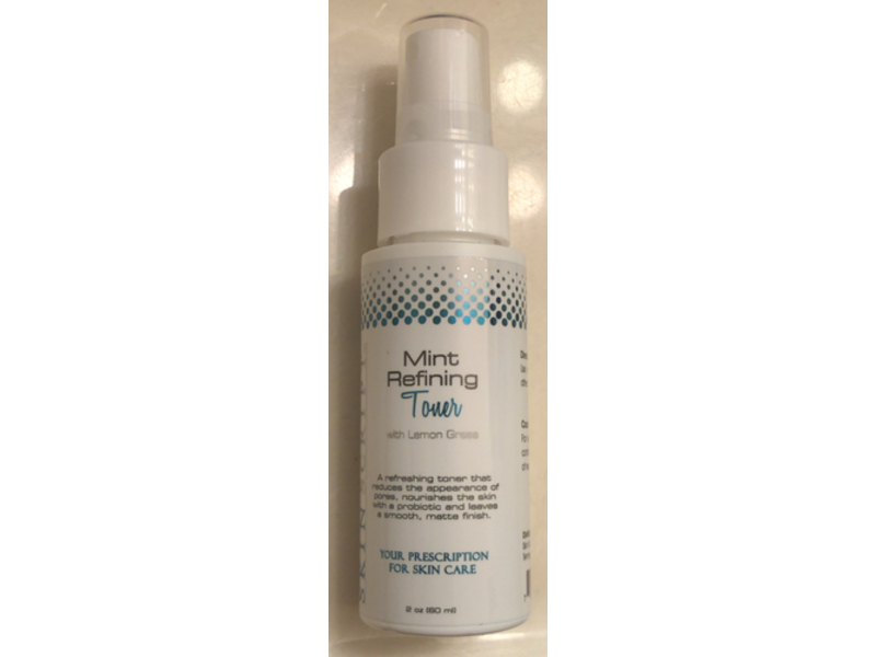 Skin Script Mint Refining Toner, Lemon Grass, 2 oz/60 mL