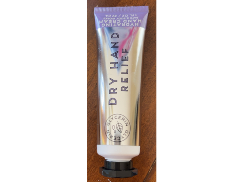 Bath & Body Works Dry Hand Relief Hydrating Hand Cream, 1 fl oz/29 mL