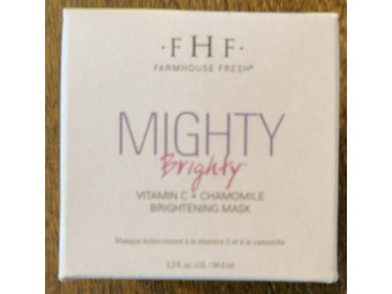 Farm House Fresh Mighty Brightening Mask, Brighty, Vitamin C + Chamomile