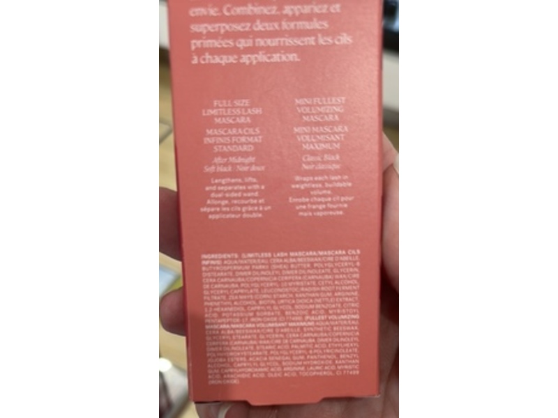 ILIA The Mascara Duo, Limitless Lash Mascara + Volumizing Mascara