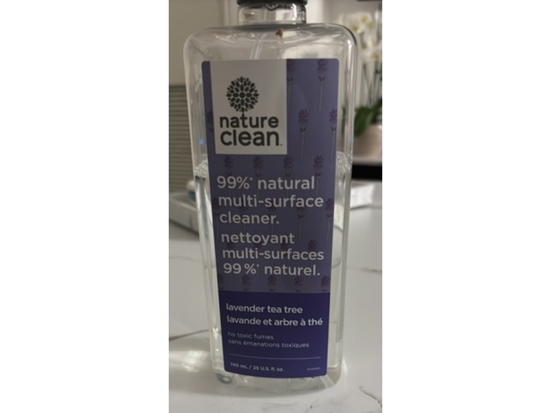 Nature Clean Multi-Surface Cleaner, Lavender Tea Tree, 25 fl oz/740 mL