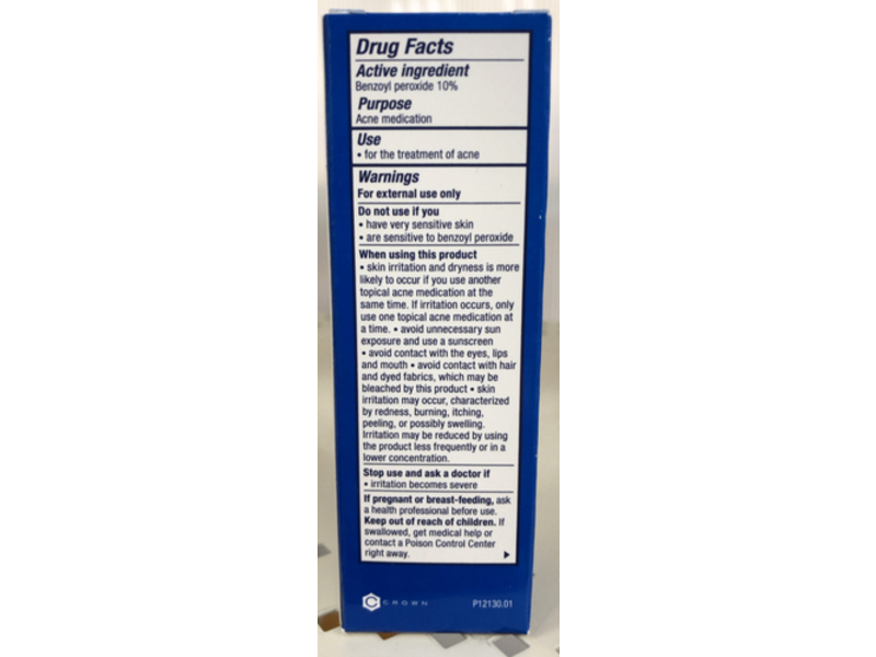 PanOxyl Acne Foaming Wash 10% Benzoyl Peroxide, 1 oz/28 g