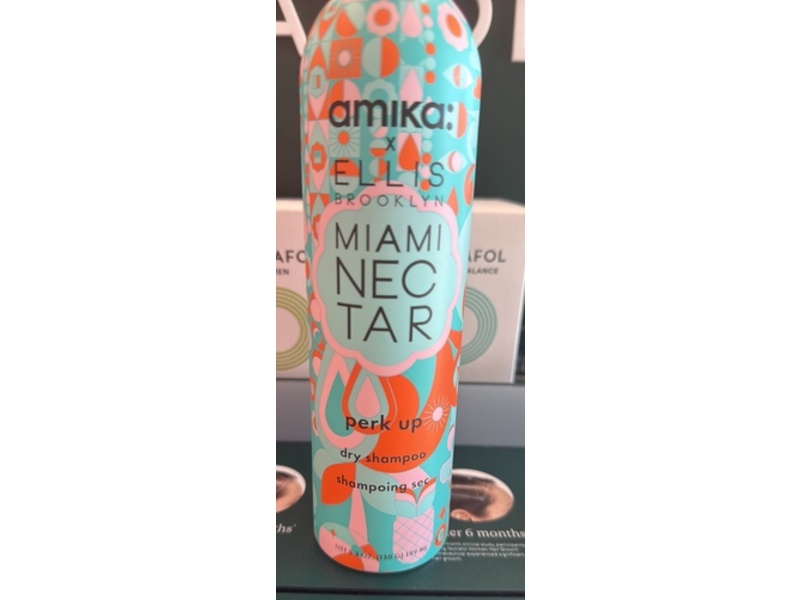 Amika X Ellis Brooklyn Miami Nectar Dry Shampoo, Perk Up, 5.3 oz/189 mL