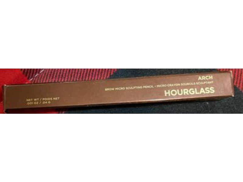 Hourglass Brow Micro Sculpting Pencil, Ash, 0.001 oz/0.04 g