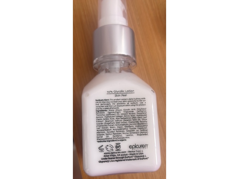 Epicuren Discovery Glycolic Lotion Skin Peel, 2 oz/60 mL