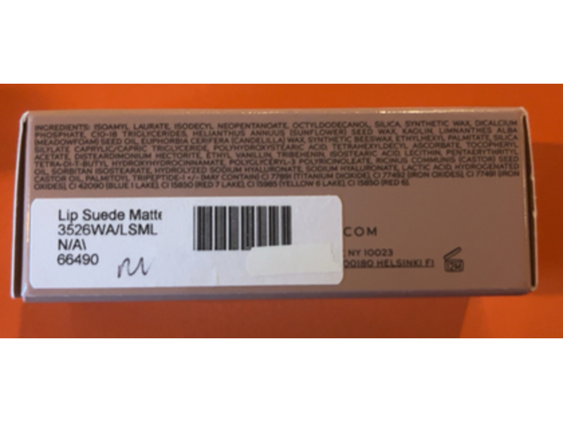 Westman Atelier Lip Suede Matte Lipstick, Minx, 0.13 oz/3.8 g