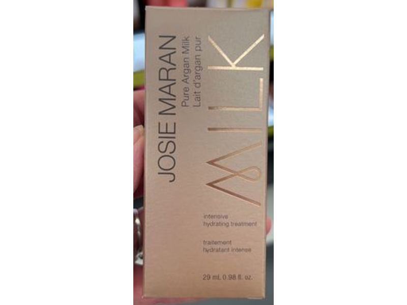Josie Maran Intensive Hydrating Treatment, Pure Argan Milk, 0.98 fl oz/29 mL