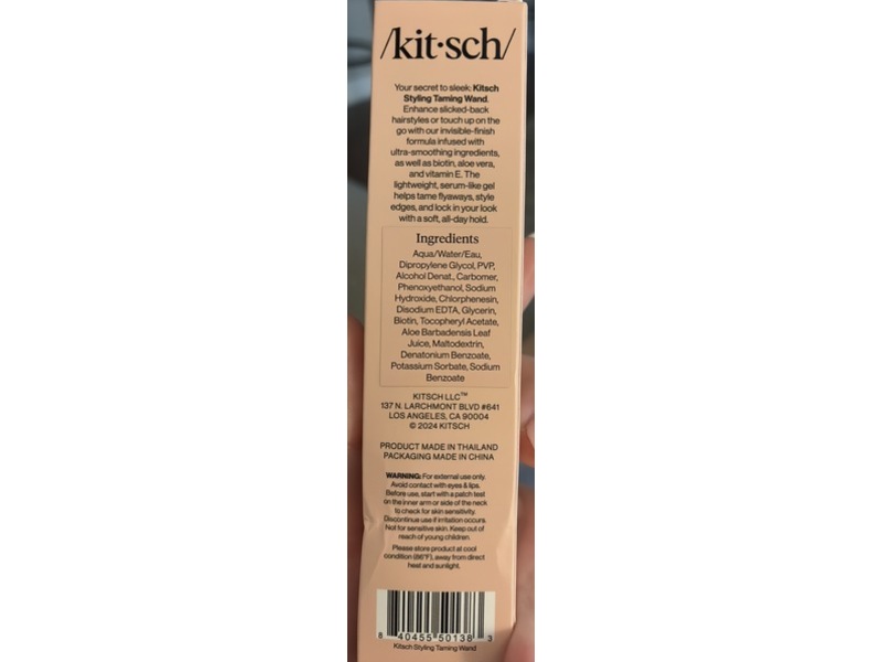 Kitsch Styling Taming Wand, 0.32 fl oz/9.5 mL