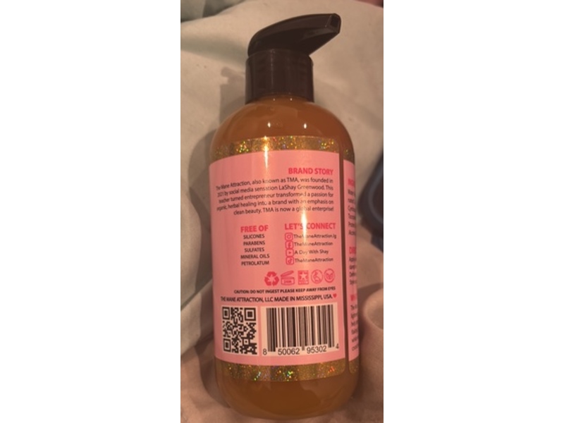 The Mane Attraction Curl Defining Gel, 8 oz/240 mL