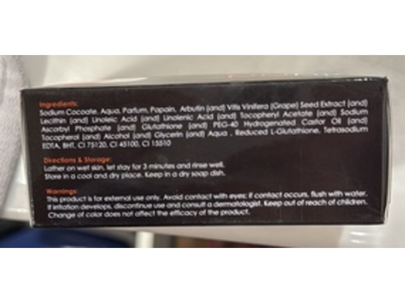 Glupa Glow-Up Bar, Glutathione + Papaya + Glowhite Complex, 135 g