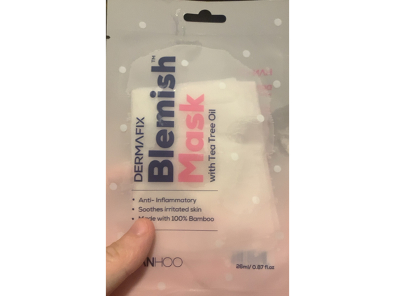 Dermafix Blemish Mask, Tea Tree Oil, 0.87 fl oz/26 mL, Pack Of 5