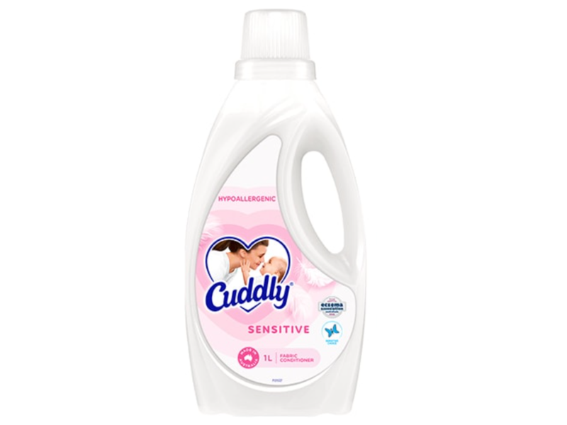 Cuddly Fabric Conditioner, Sensitive, 1 L