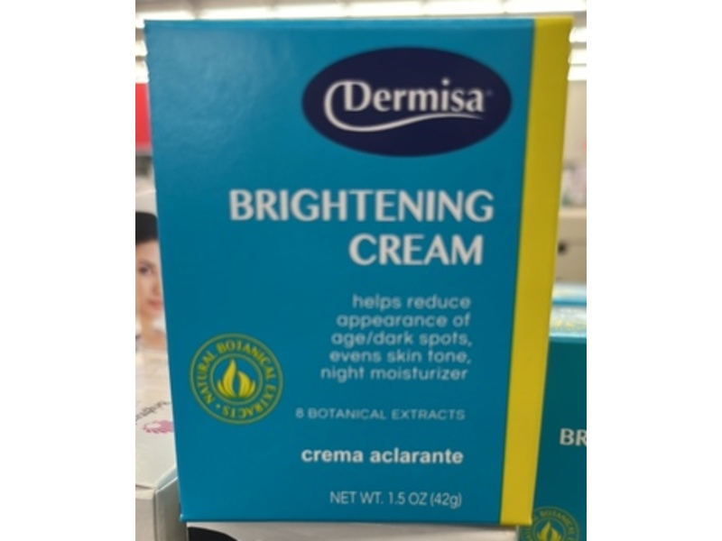 Dermisa Brightening Cream, 1.5 oz/42 g