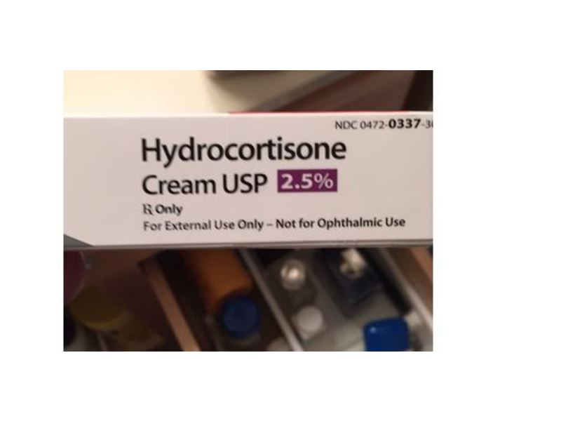 Hydrocortisone Cream USP 2.5%, 30 g, Actavis (RX)