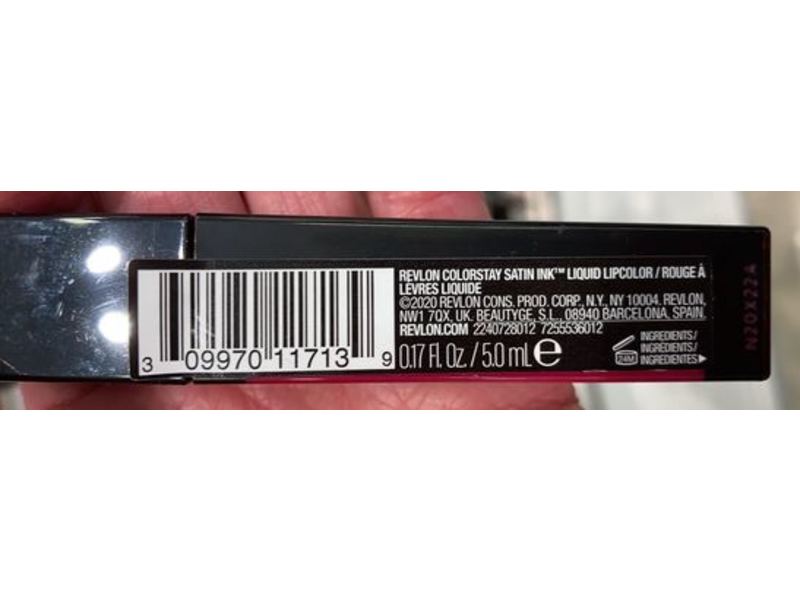 Revlon Colorstay Satin Ink Liquid Lipcolor, 012 Seal The Deal, 0.17 fl oz/5 mL
