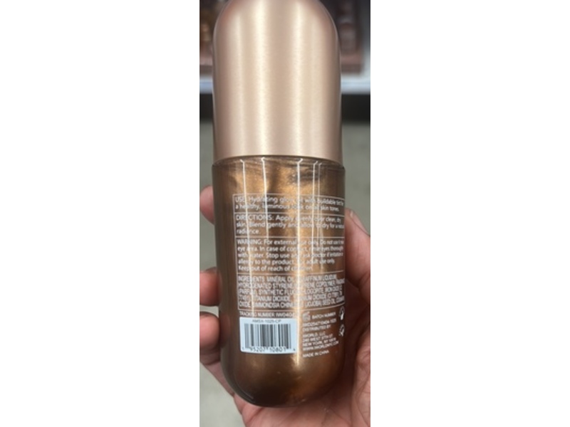 Amora Glow Bronze Paradise Glow Oil, 3.4 fl oz/100 mL