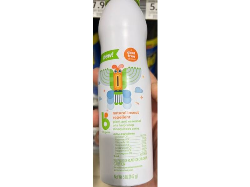 Babyganics Insect Repellent Spray, 5 oz/142 g
