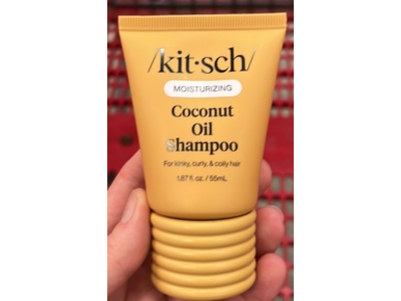 Kitsch Moisturizing Shampoo, Coconut Oil, 1.87 fl oz/55 mL